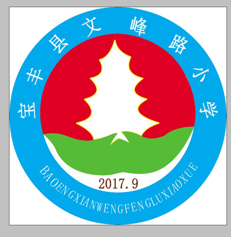 学校logo
