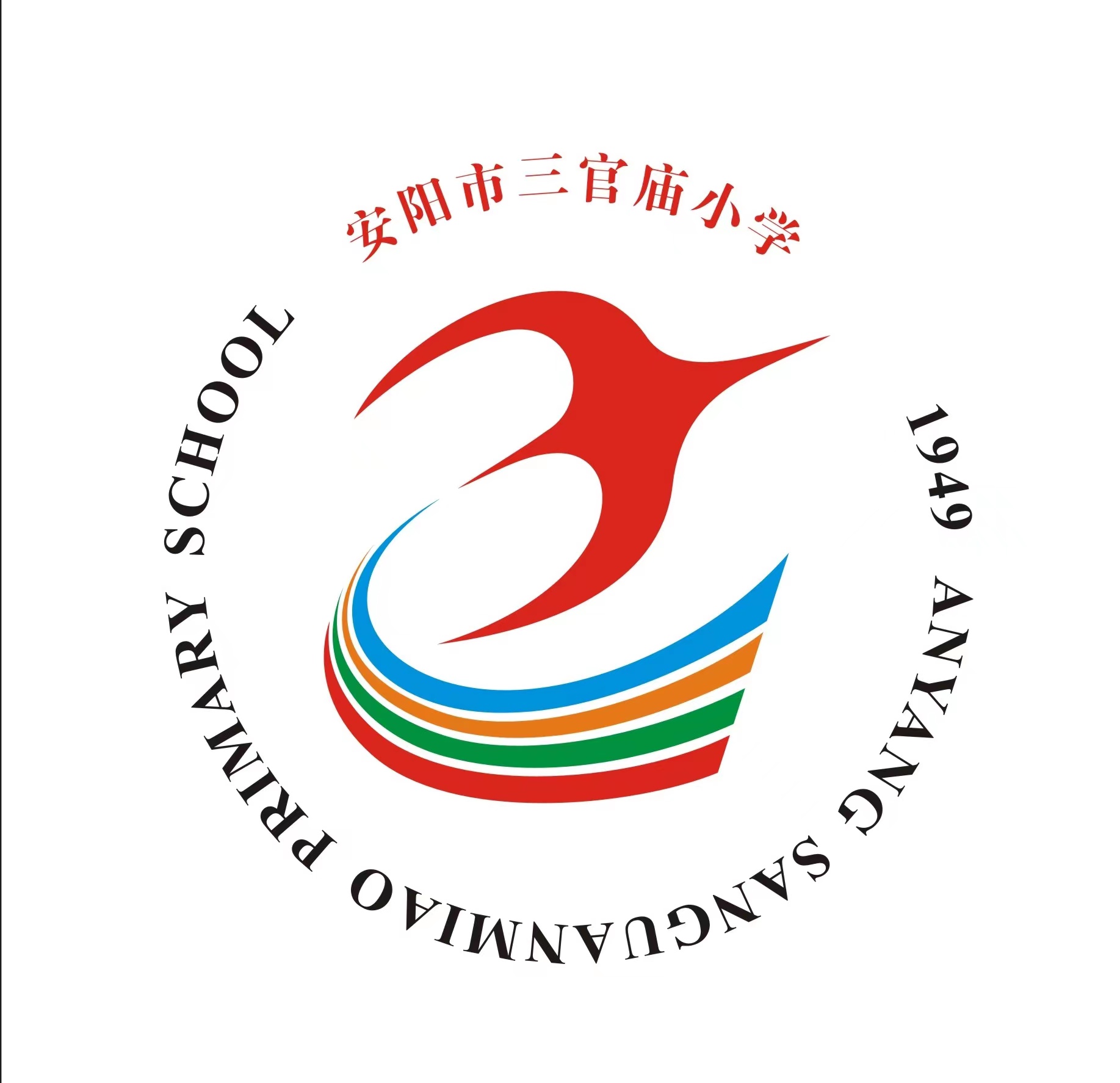 学校logo