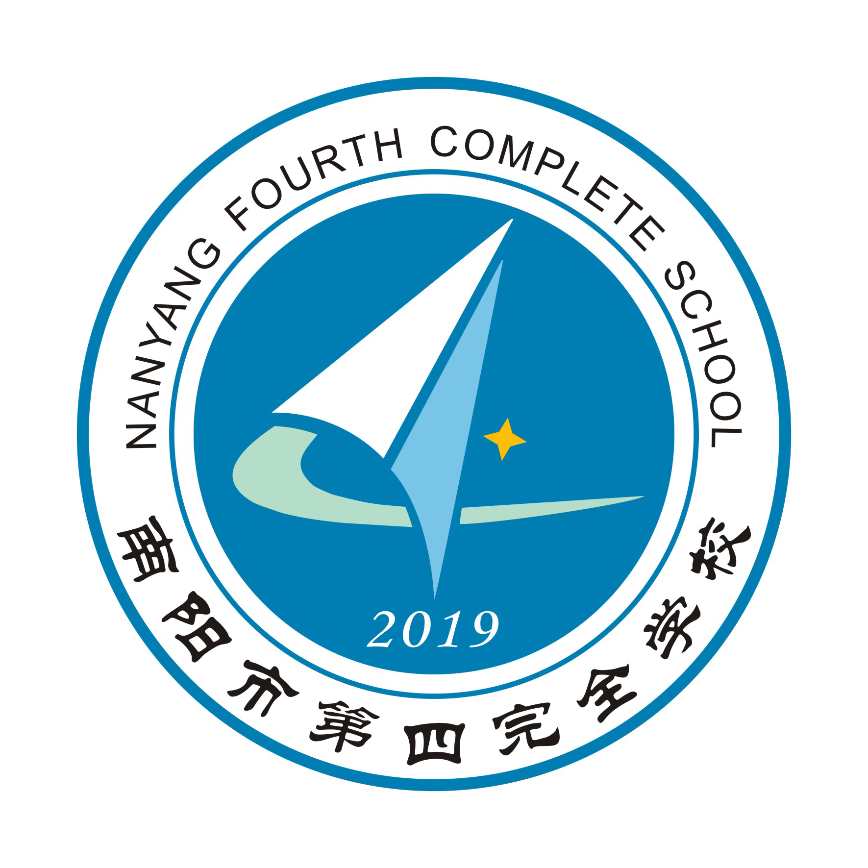 学校logo