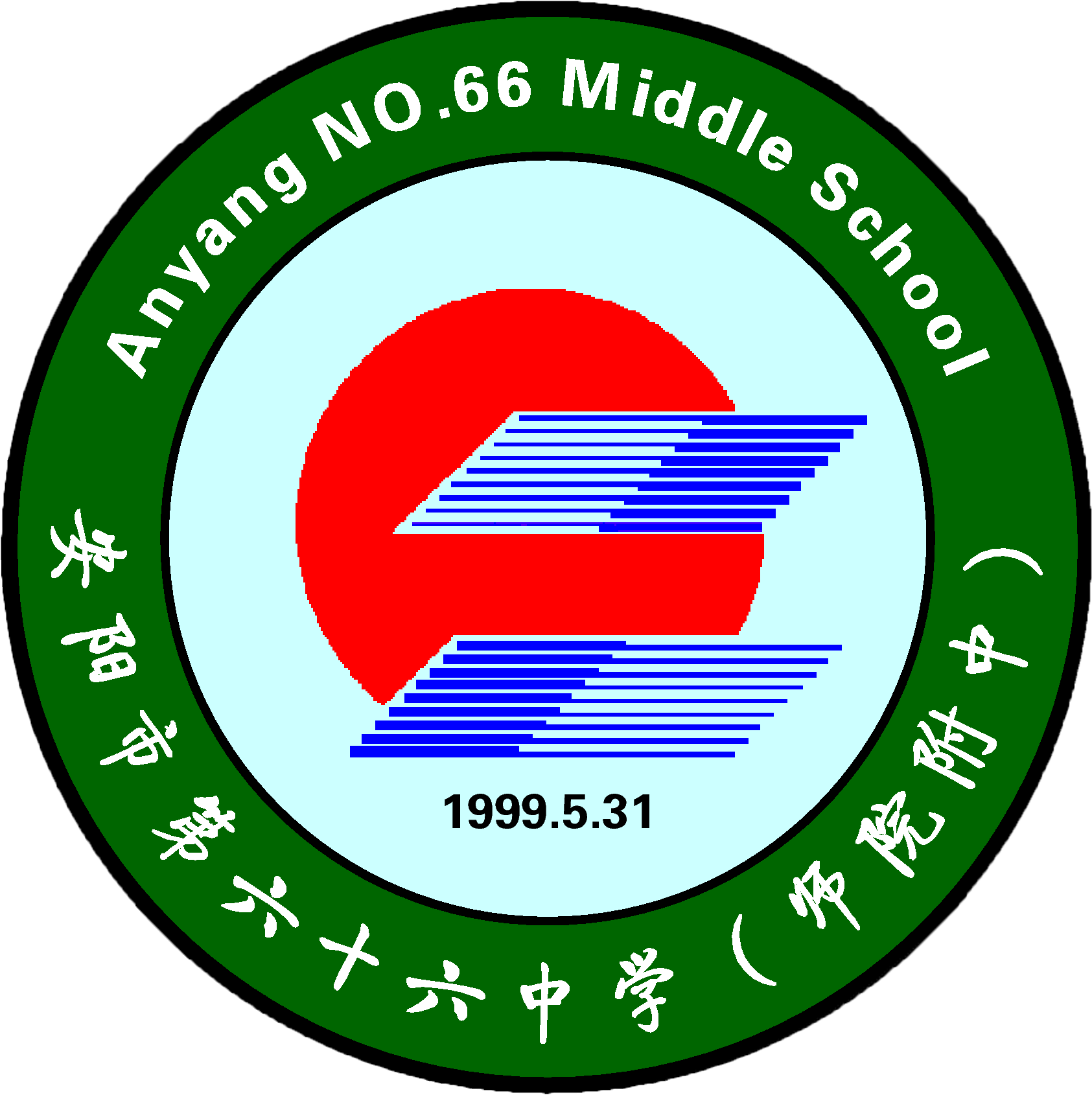 学校logo