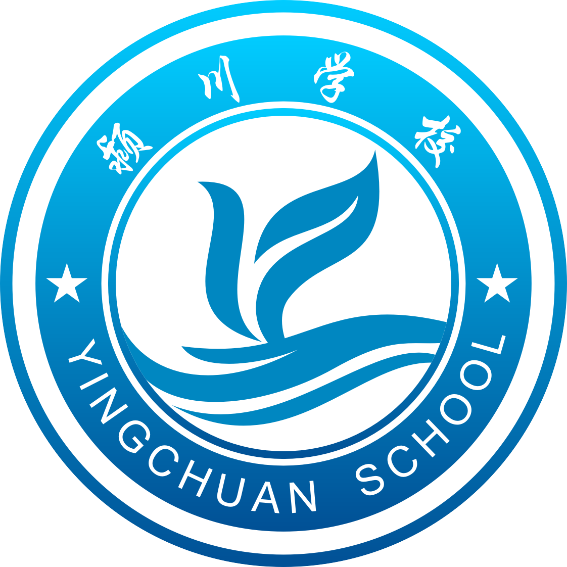 学校logo