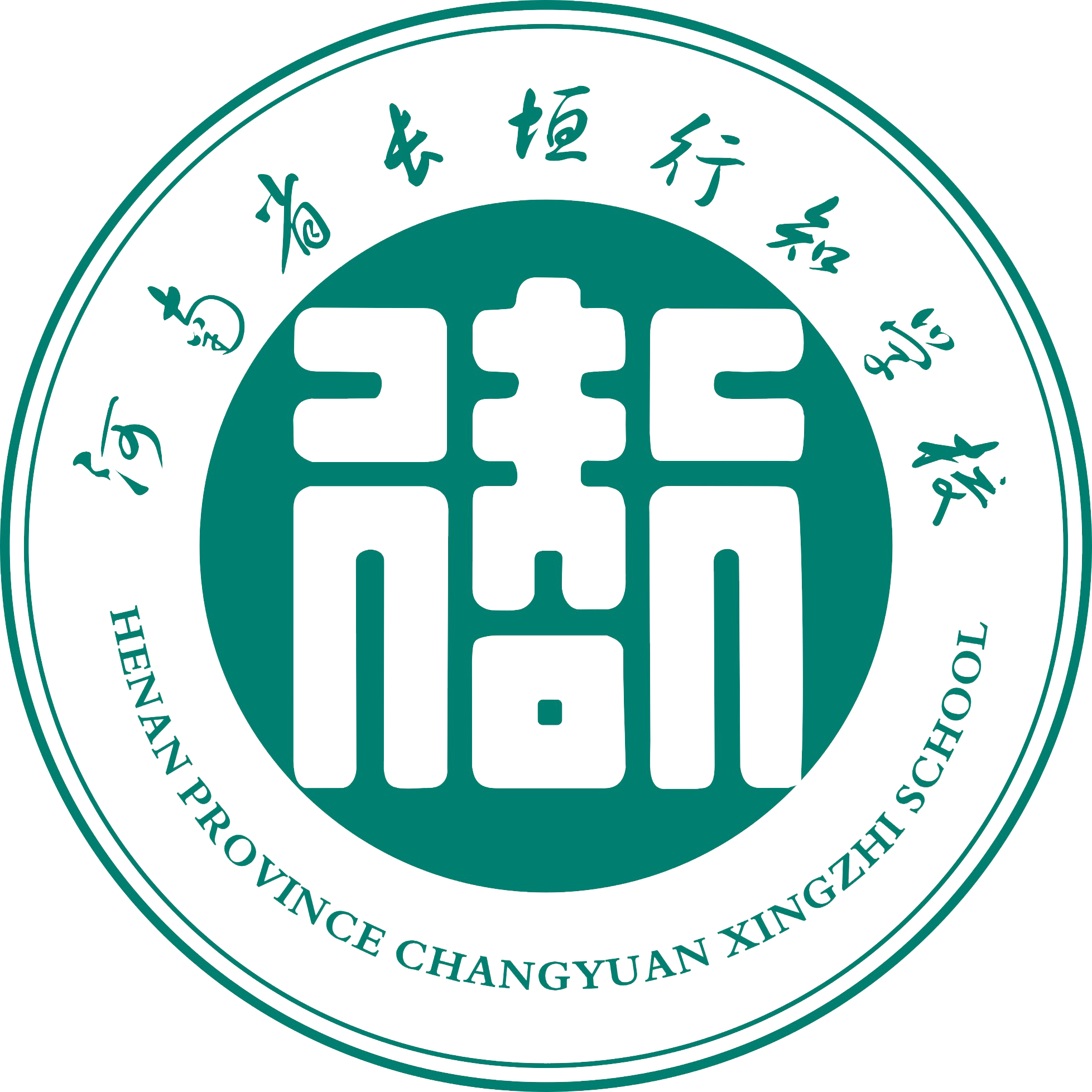 学校logo