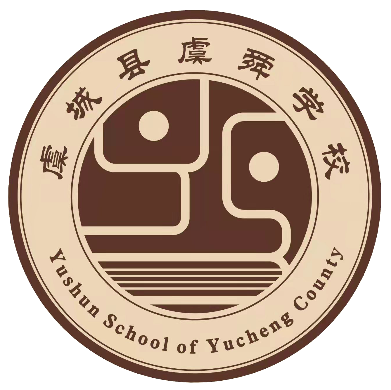 学校logo